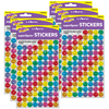 Trend Enterprises Colorful Smiles superSpots® Stickers-Sparkle, PK2400 T46505